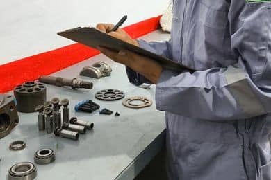 repair & rebuild hydraulic pump dan motor​
